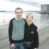 Edie in Seattle with Robert Geller